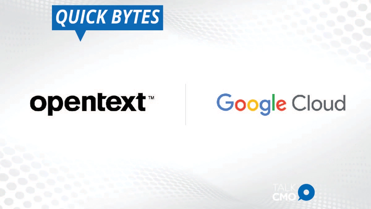 OpenText and Google Cloud to Collaborate on Next Generation Content ...