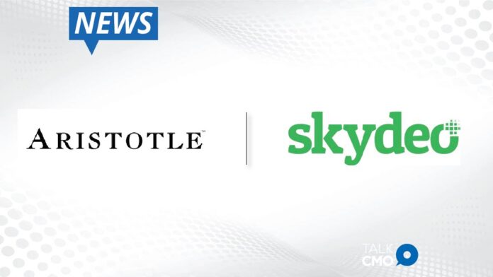 Skydeo and Aristotle Partner to Supercharge Digital Audiences-01