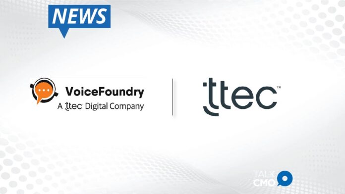 TTEC's VoiceFoundry Uses Amazon Connect to Enhance Customer Experience Excellence in Canada