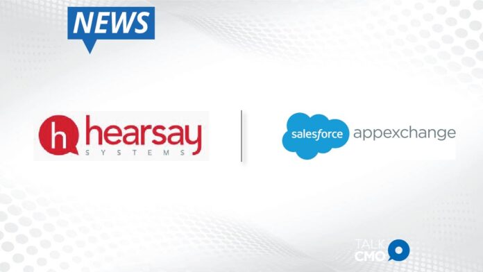 Hearsay Systems Announces Hearsay Managed Package on Salesforce AppExchange_ the World's Leading Enterprise Cloud Marketplace-01