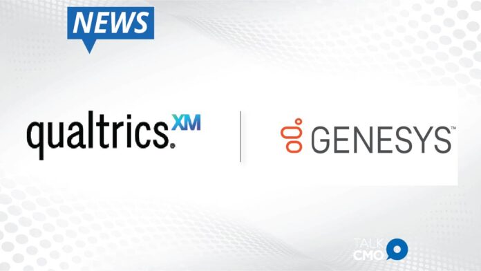 Qualtrics and Genesys Form New Partnership to Help Companies Deliver World-Class Customer Service Experiences