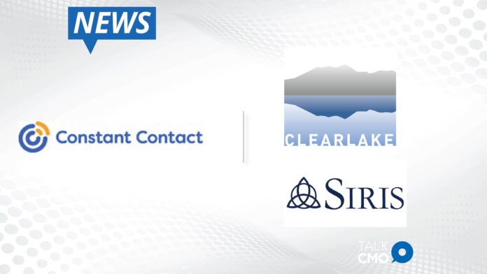 Clearlake Capital and Siris-Backed Constant Contact Names Three Industry Veterans to Leadership Team