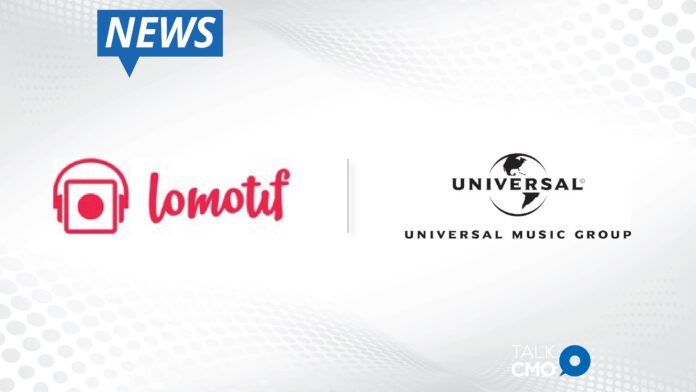 Lomotif And Universal Music Group Announce Worldwide Agreement