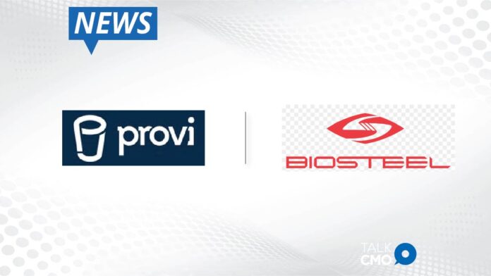 Provi Unlocks New Distribution Category through Partnership with Sports Hydration Brand BioSteel