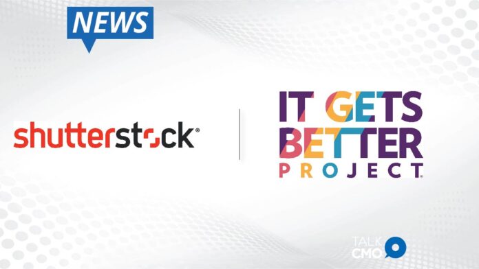 Shutterstock Launches Global Grant in Partnership with It Gets Better project to authentically empower and portray LGBTQ_ communities