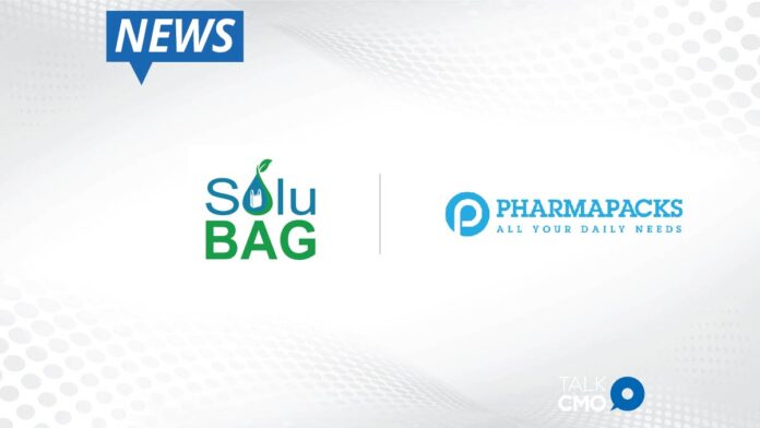 Solubag USA announces partnership with PHARMAPACKS