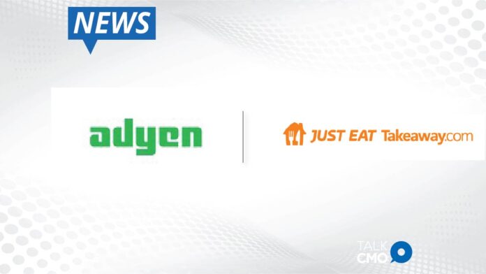 Just Eat Takeaway.com and Adyen Partner to Issue Cards for Business Spending Programs