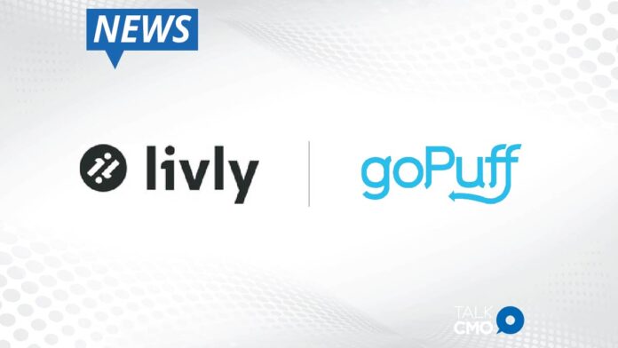 Livly and Gopuff Partner to Provide Delivery of Everyday Essentials to Livly Residents in Minutes