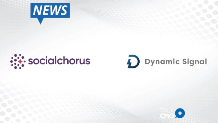 SocialChorus and Dynamic Signal Complete Merger