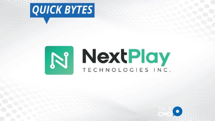 NextPlay Appoints new President and COO