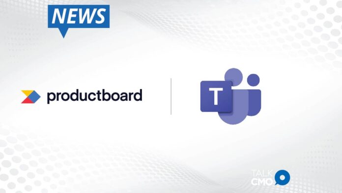 Productboard Integrates with Microsoft Teams to Enhance Cross-Functional Collaboration _ Ship Customer-Driven Products