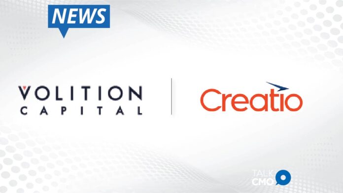 Volition Capital Deploys Creatio to Streamline Operational and CRM Workflows with No-Code