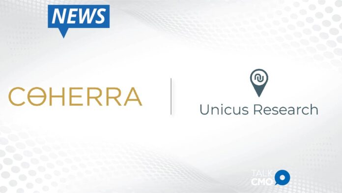 Coherra And Unicus Research Join Forces
