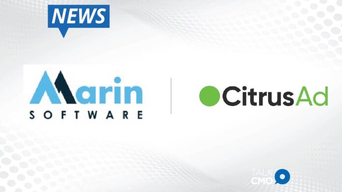 Marin Software Partners with CitrusAd to Expand Ecommerce Advertising