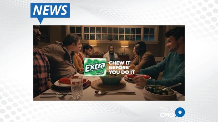 Stop_ Chew_ Do EXTRA® Gum Debuts New Chew It Before You Do It Campaign To Help Get Through Awkward Social Moments This Holiday