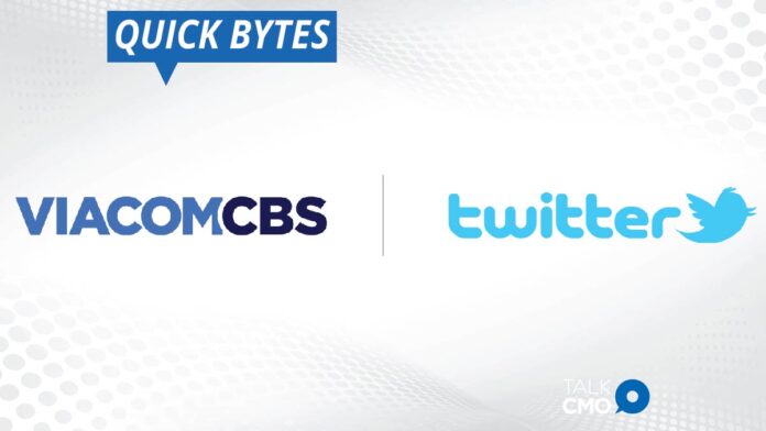 ViacomCBS Announces New Video Content Partnership with Twitter-01