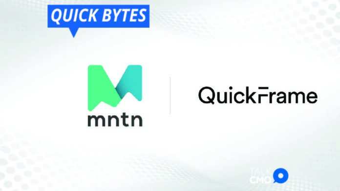 MNTN acquires QuickFrame in hopes of streamlining CTV ad production