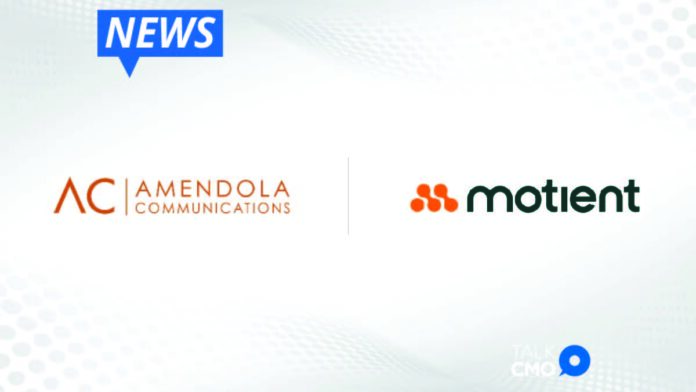 Patient Movement Technology Pioneer Motient Enlists Amendola forStrategicPR andMedia RelationsServices