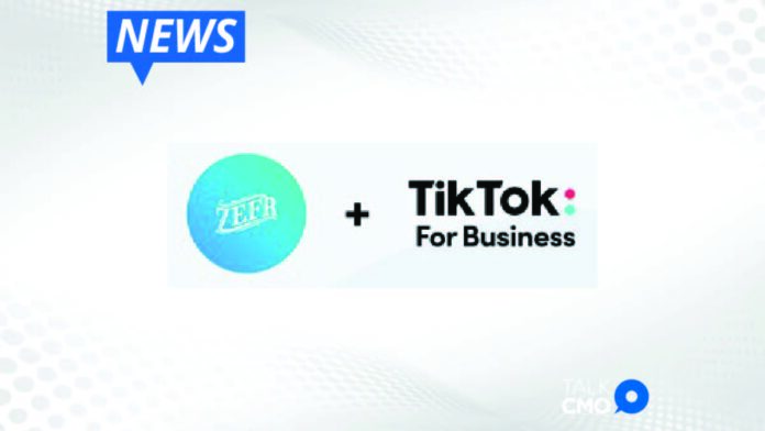 Zefr Partners with TikTok to Provide Brand Safety and Brand Suitability Measurement to Advertisers_ Aligned to GARM Industry Standards