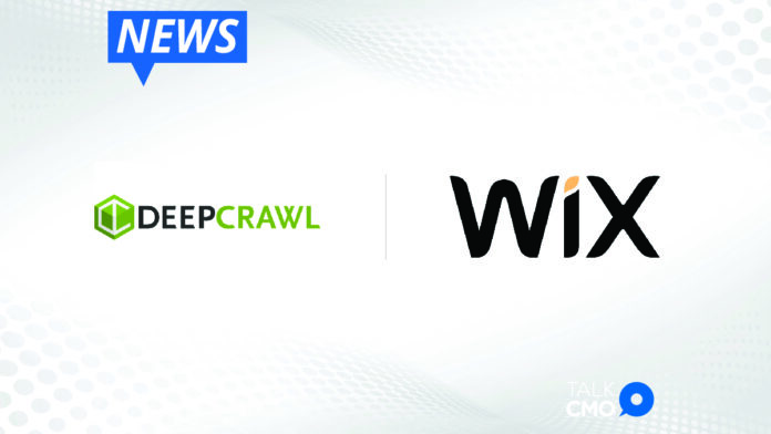 Deepcrawl partners with Wix to empower users with vital technical SEO tools and knowledge to optimize website health