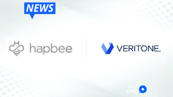 Hapbee Announces Marketing Partnership with Veritone One-01
