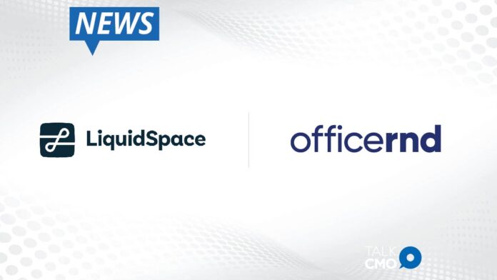 LiquidSpace and OfficeRnD Announce Global Partnership to Serve the Growing Demand for Hybrid Workplace-01