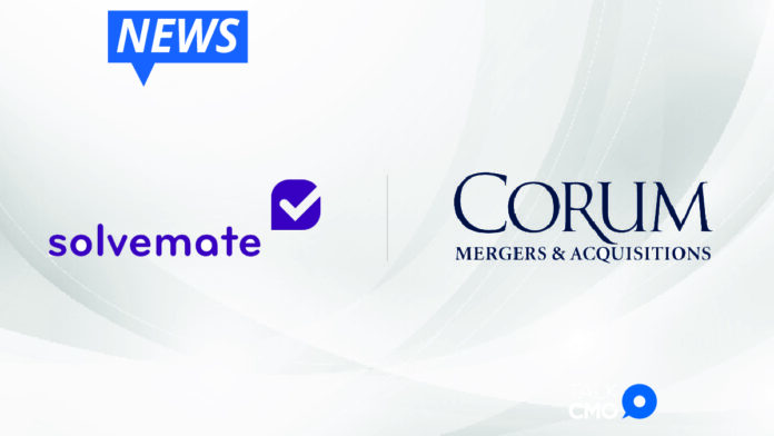 Corum Client Solvemate Acquired by Dixa-01