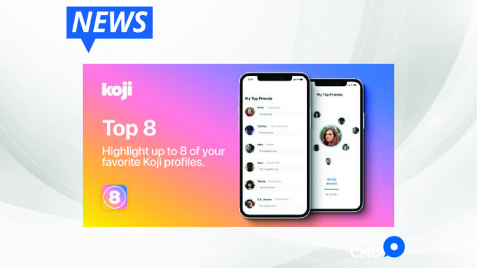 Creator Economy Platform Koji Announces Top 8 App-01