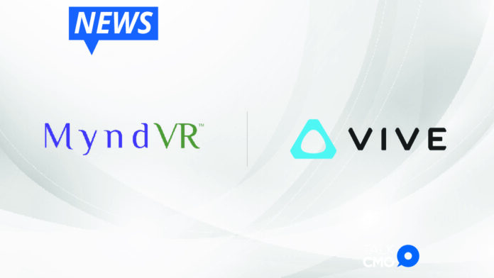 MyndVR and HTC VIVE Announce Strategic Partnership to Overcome Isolation in the Senior Care Metaverse with MyndConnect™-01