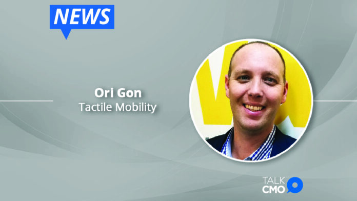 Tactile Mobility Appoints Ori Gon as Chief Financial Officer-01