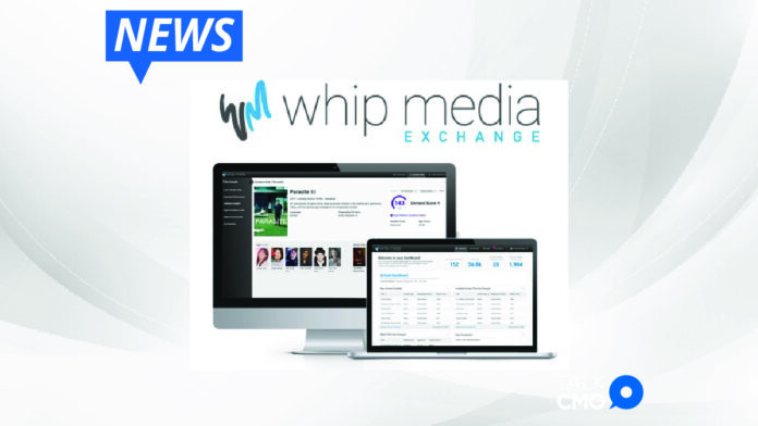 Whip Media Launches Data-Driven Global Content Exchange And Research Platform With Industry's Largest Database of Film and TV Titles Ahead of MIPTV-01