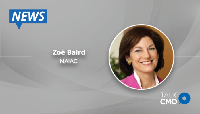 U.S. Department of Commerce Appoints Markle Foundation CEO and President Zoë Baird to National AI Advisory Committee