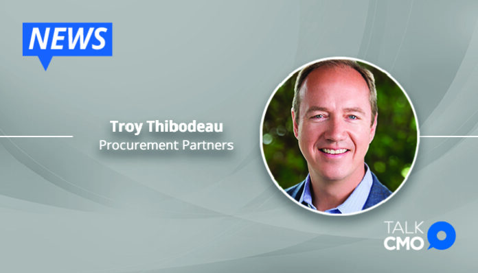 Procurement Partners Announces Troy Thibodeau as Chief Marketing Officer-01