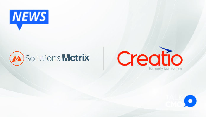 Solutions Metrix Strengthens Partnership with Creatio-01