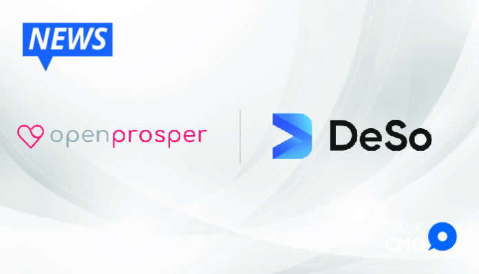 The First Social Block Explorer OpenProsper is now on DeSo Blockchain-01