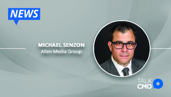 ALLEN MEDIA GROUP MAKES STRATEGIC PROMOTIONS BY PROMOTING MICHAEL SENZON TO PRESIDENT OF DIGITAL-01