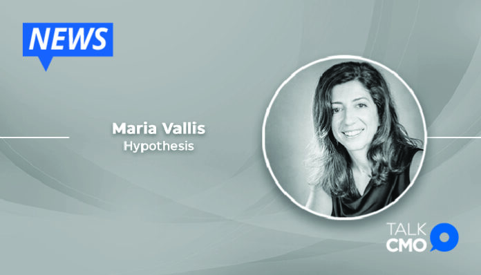 Hypothesis Promotes Maria Vallis to CEO-01