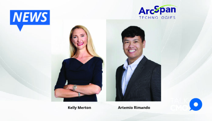 Publisher Monetization Company ArcSpan Technologies Announces Key Roles in Adtech Sales and Data Science; Appoints Kelly Merton and Artemio Rimando-01