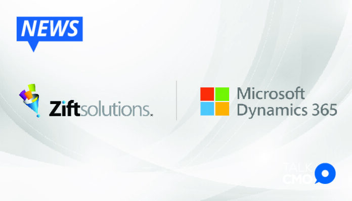 ZIFT SOLUTIONS ANNOUNCES SEAMLESS INTEGRATION BETWEEN ZIFTONE AND MICROSOFT DYNAMICS 365-01