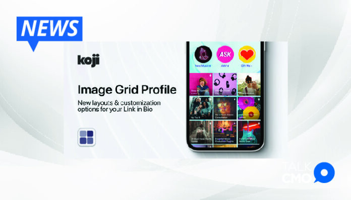 Creator Economy Platform Koji Launches Image Grid Profile-01