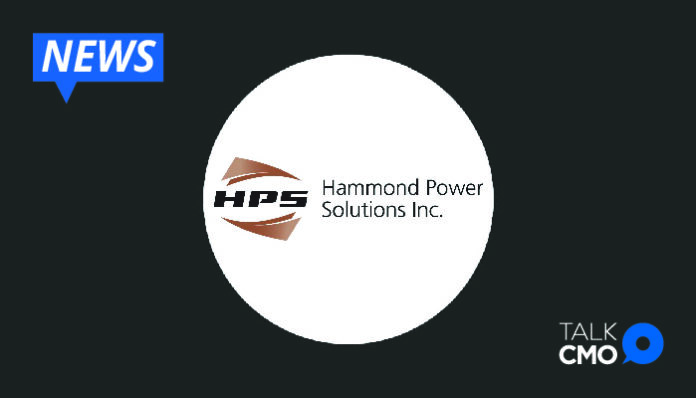 Hammond Power Announces Chief Commercial Officer-01