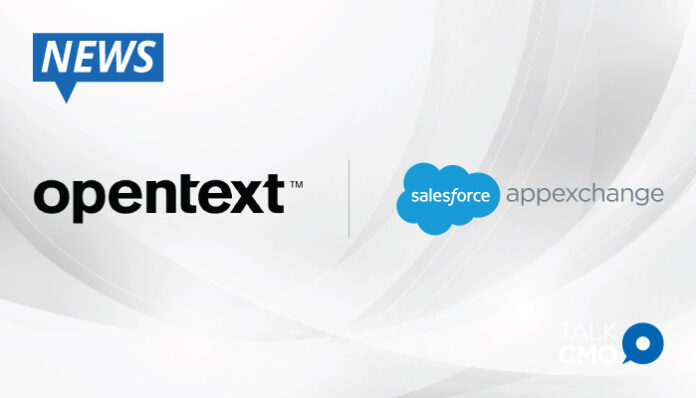 OpenText-Announces-Three-New-Solutions-on-Salesforce-AppExchange