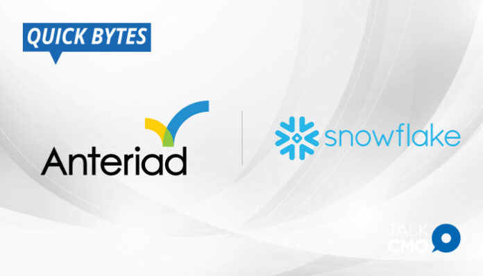 Anteriad-to-Make-B2B-Marketing-Data-Available-On-Snowflake-Marketplace