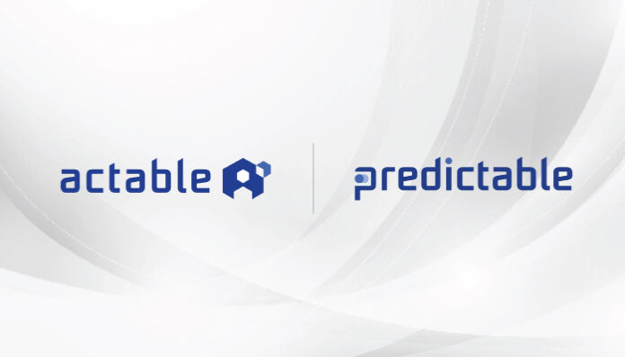 Actable Announces Predictable To Power Predictive Modeling for Marketers
