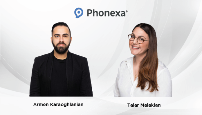 Phonexa Announces Armen Karaoghlanian as Chief Creative Officer, Talar Malakian As CMO