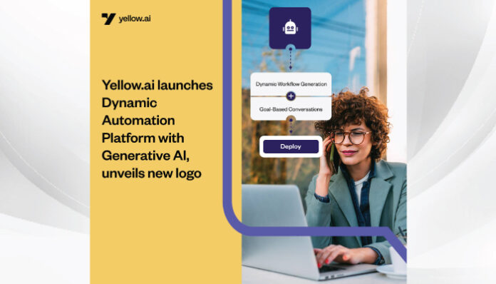 Yellow.ai Announces Dynamic Automation Platform (DAP) With Generative AI, Unveils New Logo