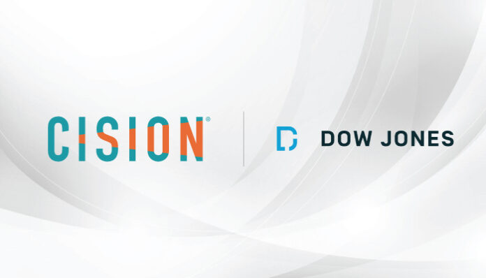 Cision and Dow Jones Declare Global Content Partnership for the PR and Corporate Communications Market