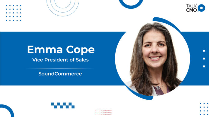 SoundCommerce Appoints Retail Industry Leader Emma Cope as Vice President of Sales