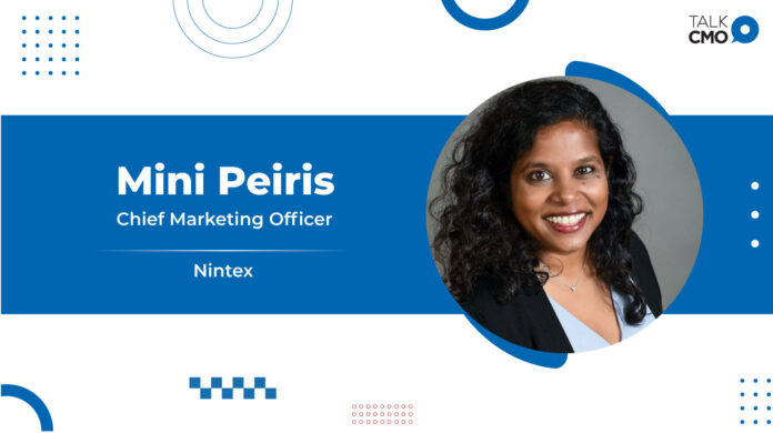Mini Peiris joins Nintex as Chief Marketing Officer