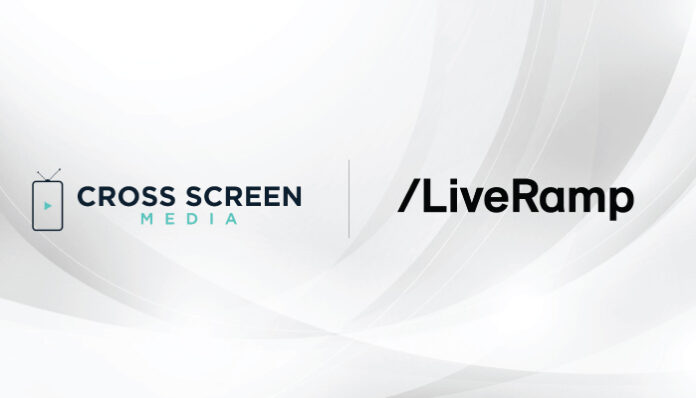 Cross Screen Media Partners with LiveRamp to Enhance CTV Targeting and Prepare for Cookieless Future